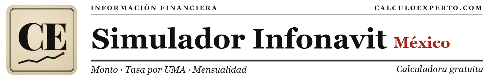 Simulador de crédito Infonavit 2026